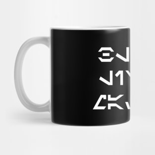 Black Lives Matter Aurebesh Mug